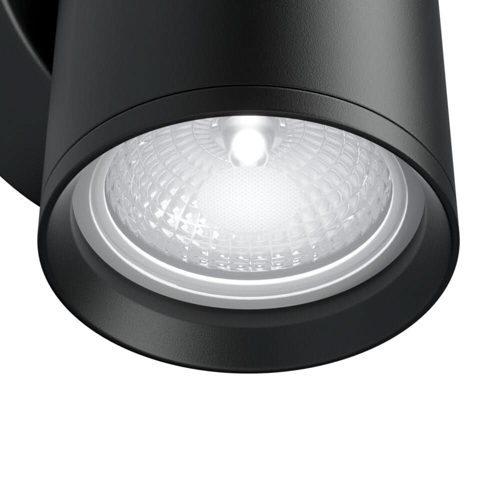 Schwarze Innenwandleuchte | Nyxa