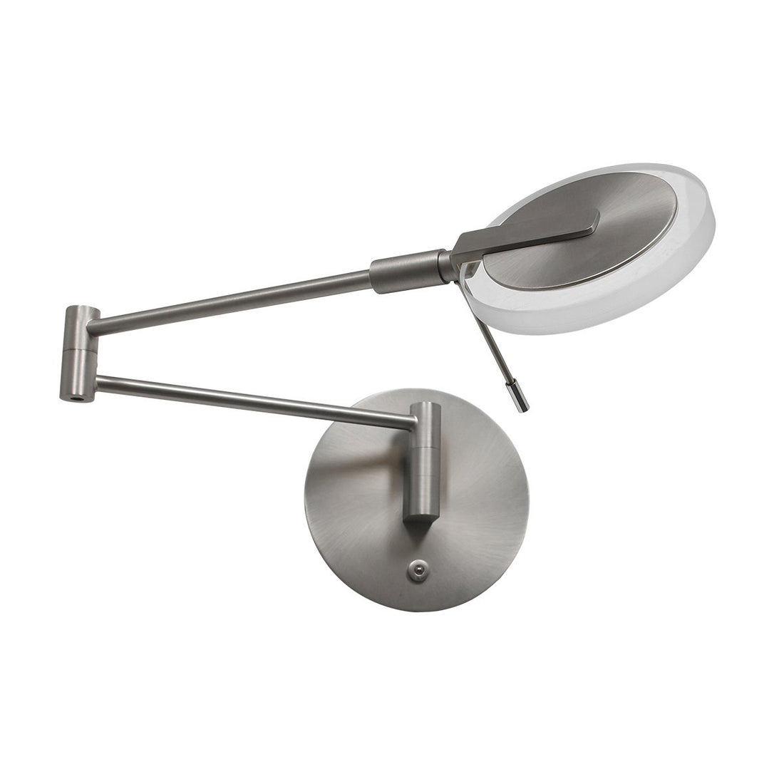 Wandleuchte Turound silberfarben