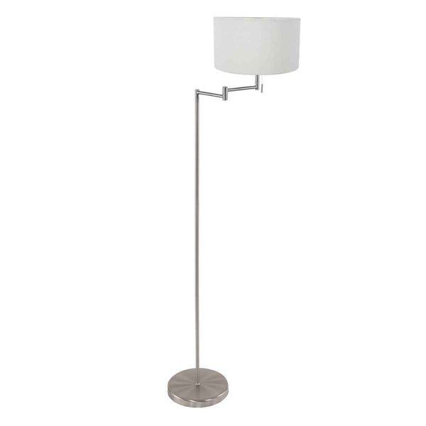 Stehlampe Bella silberfarben
