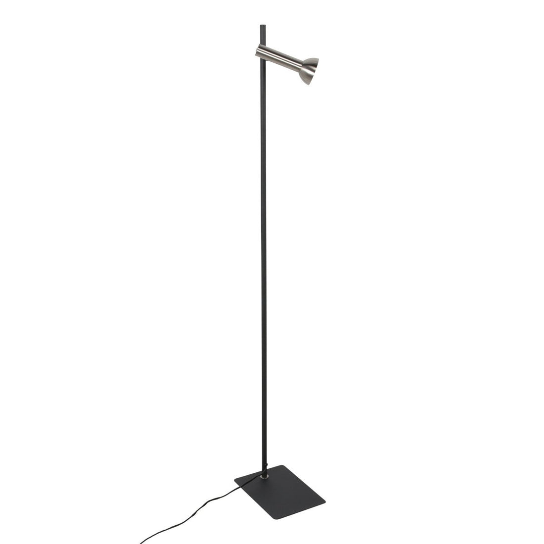 Stehlampe Kora silberfarben