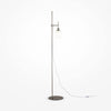 Erich Silberne Stehlampe