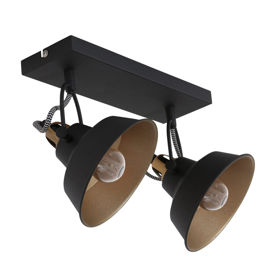 Wandleuchte Nove schwarz