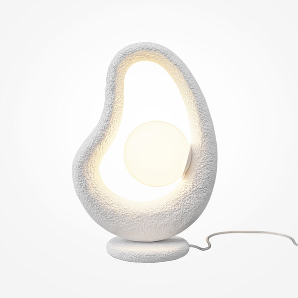 Opus Nachttischlampe weiß