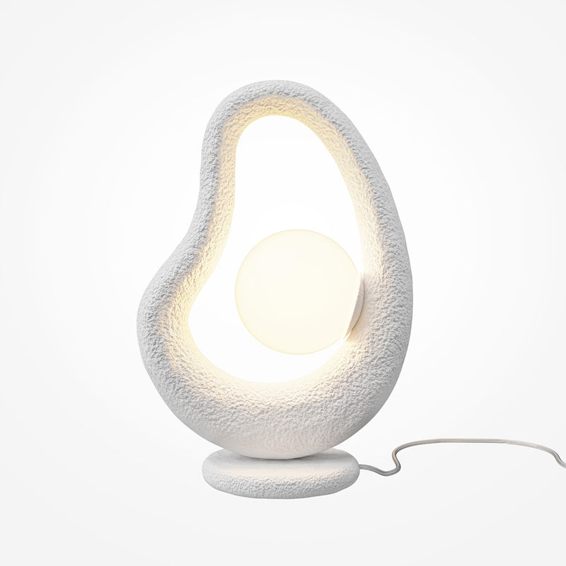 Opus Nachttischlampe weiß