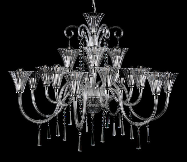 Glas-Kronleuchter AL264