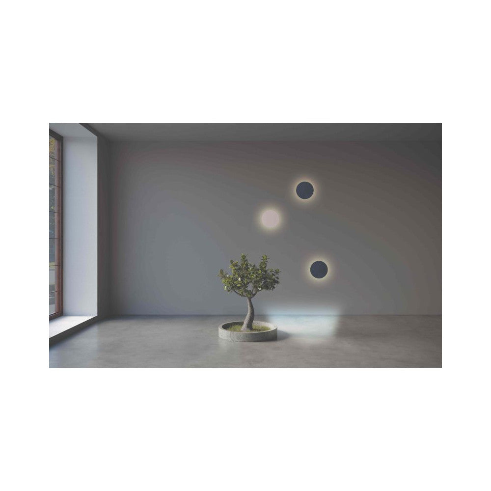 Applique Exterieure ZAMBELIS D165 8W IP65 DESIGN Blanc Sable E304