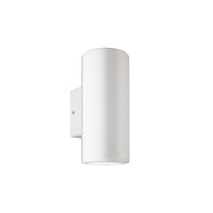 Applique Exterieure ZAMBELIS D76 2xGU10 IP54 DESIGN Blanc Sans Source E186