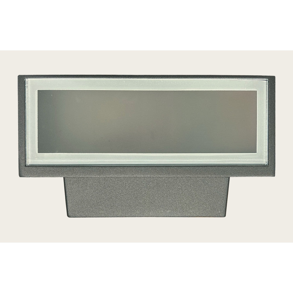Applique Exterieure ZAMBELIS Direct/Indirect E27 IP44 DESIGN Graphite Sans Source E146