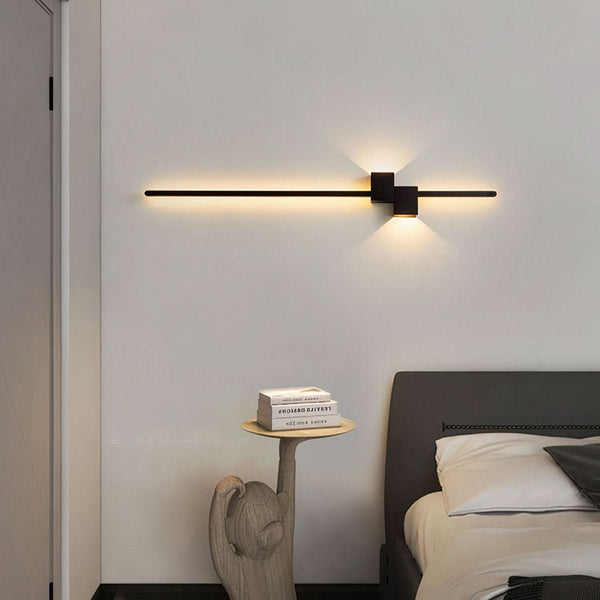 Moderne Design-Wandleuchte für das Kopfteil | Kira