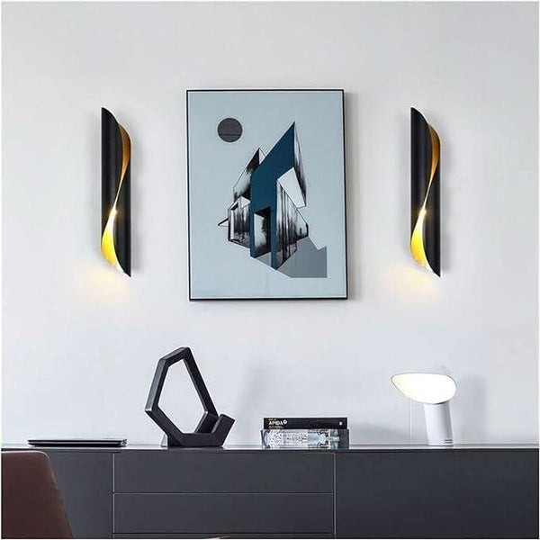 Applique Murale Aluminium Ondulé | Lumina
