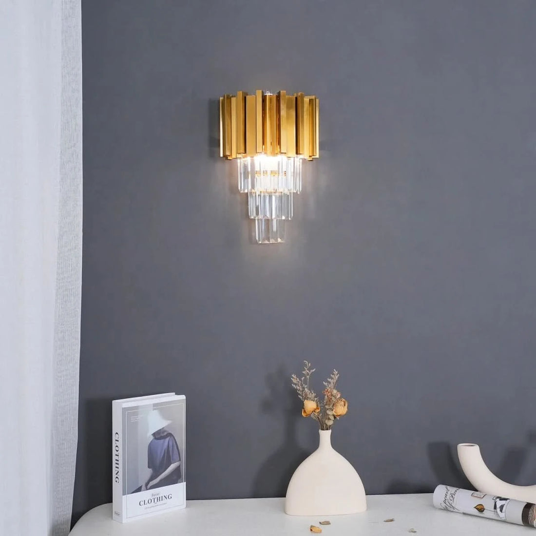 Antike Vintage Wandleuchte | Uare