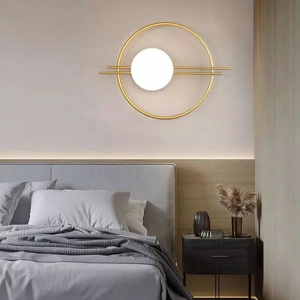 Applique Murale Cercle | Éclat Moderne