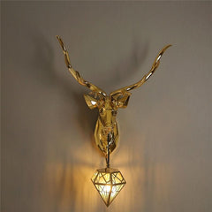 Wandleuchte Hirsch – Premium-Design Waldlicht