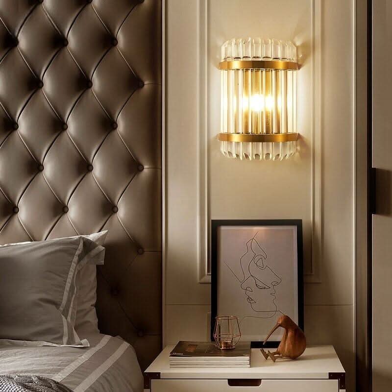 Applique Murale Chambre Design | Luxor - Designix Applique Murale Hauteur 30cm Blanc Chaud