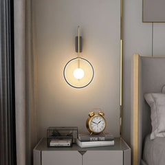 Minimalistische Design-Wandleuchte für Schlafzimmer Kreis | Uria