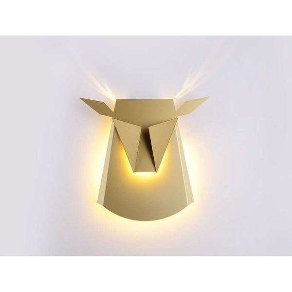 LED-Wandleuchte in Hirschform | Hory
