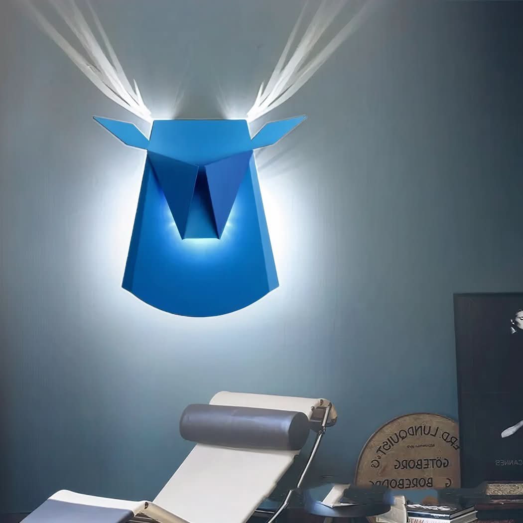 LED-Wandleuchte in Hirschform | Hory