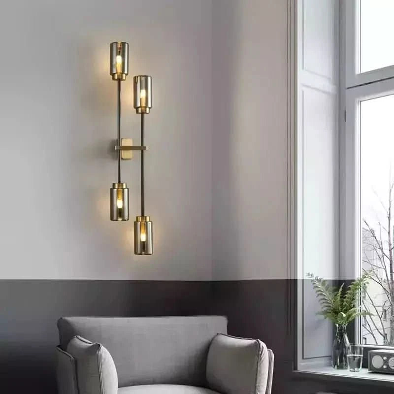 Applique double industrielle | Éclat Urbain Double
