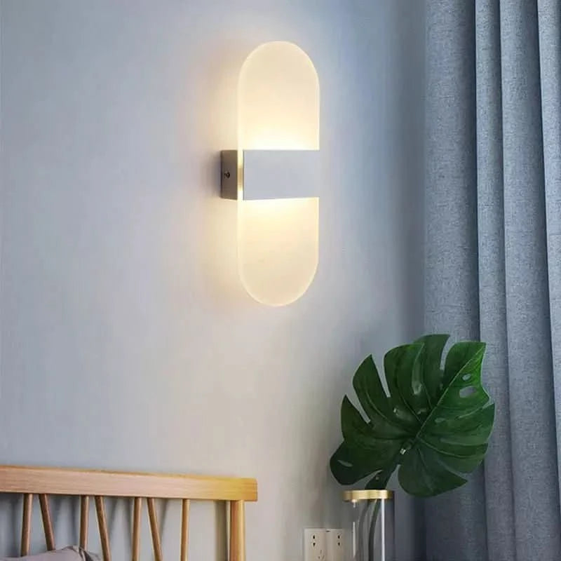 Design-Wandleuchte rund | Éclat Circulaire