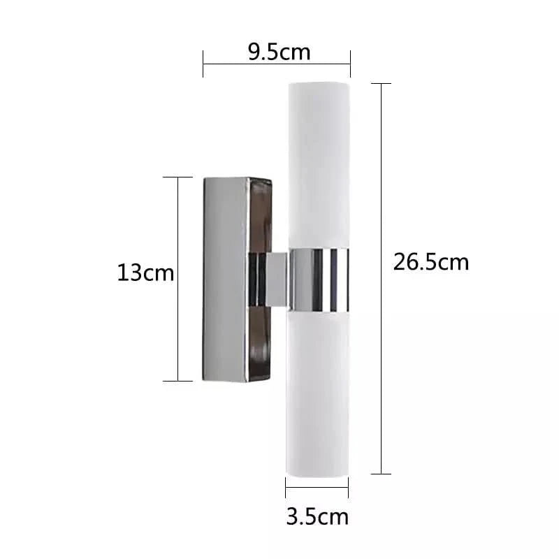 Applique Murale Tube Design | Éclat Moderne - Designix Applique Murale Blanc Froid
