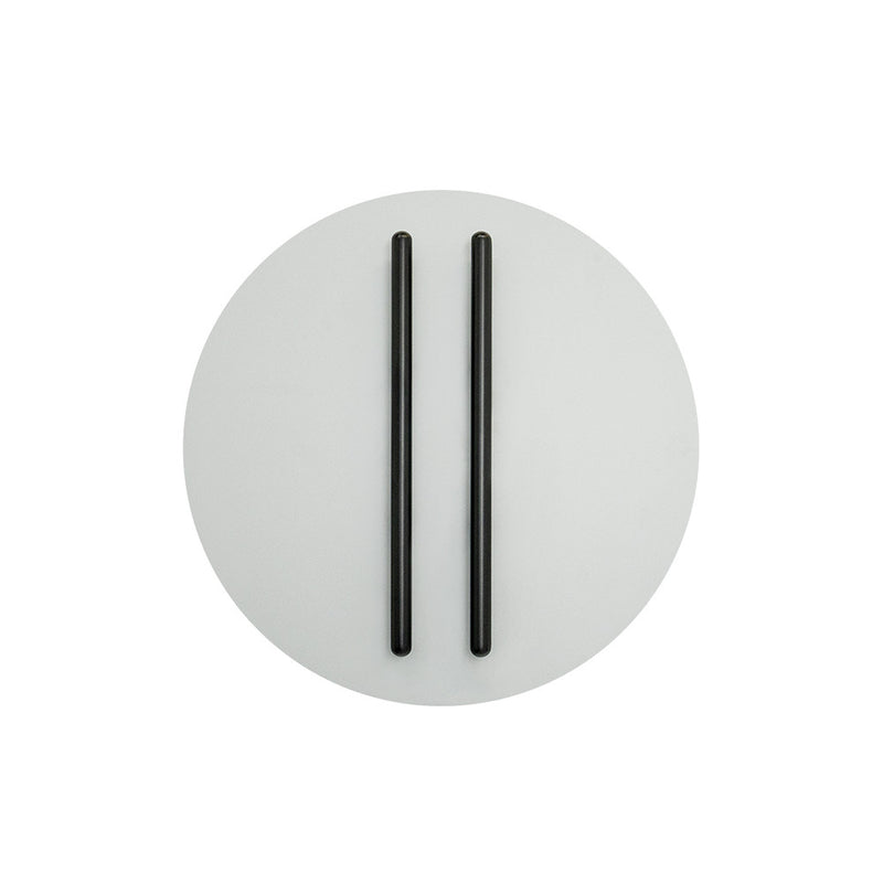 Applique Murale ZAMBELIS D400 13W Dimmable DESIGN Gris Sable et Noir 2573