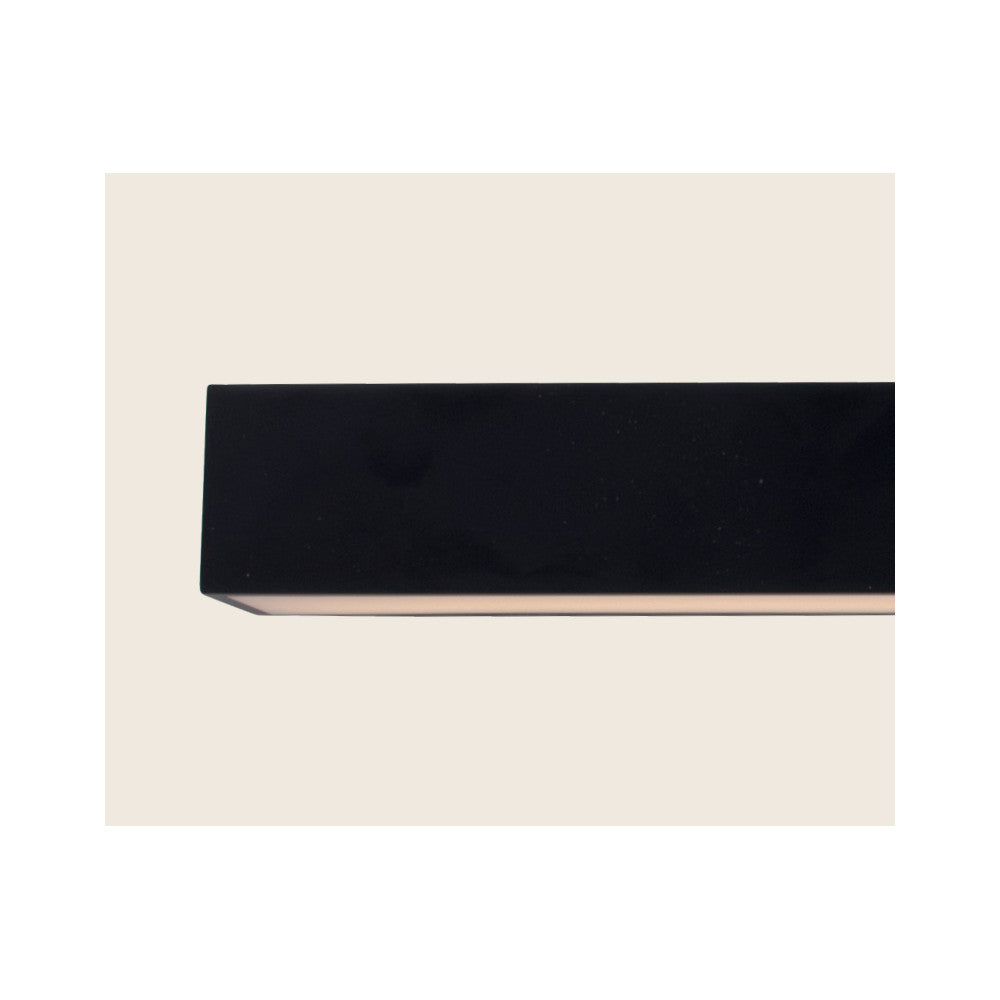 Applique Salle de Bain ZAMBELIS 15W IP44 DESIGN Noir Mat 22088