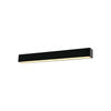 Applique Salle de Bain ZAMBELIS 15W IP44 DESIGN Noir Mat 22088