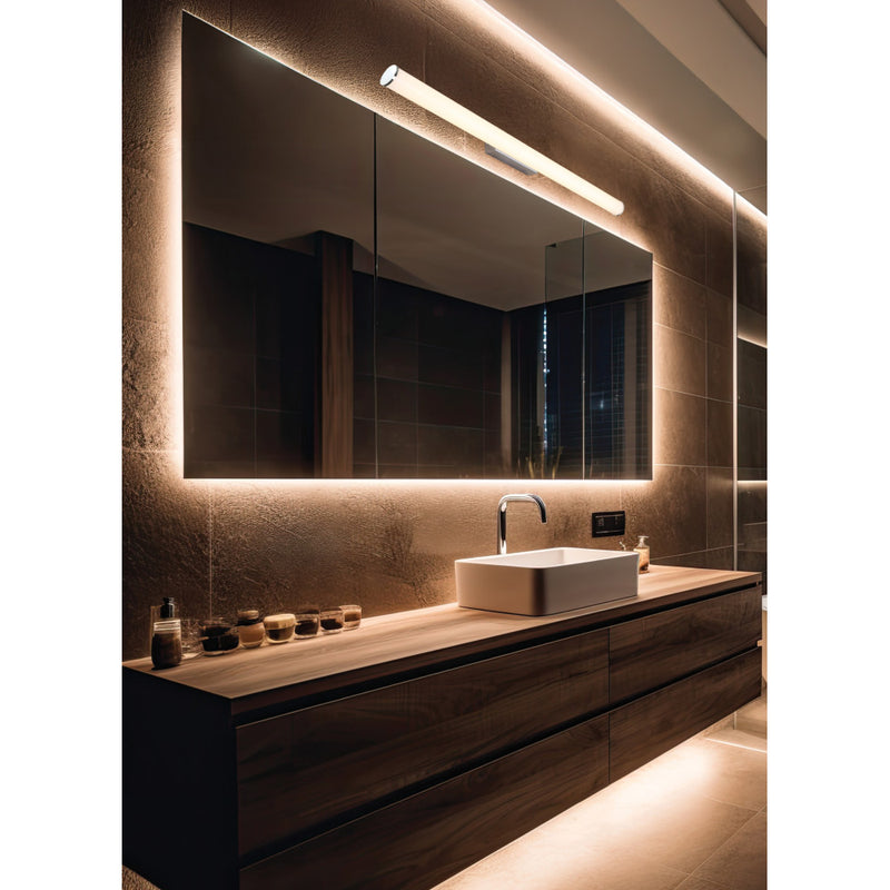 Applique Salle de Bain ZAMBELIS 21W IP44 DESIGN Chrome 22086