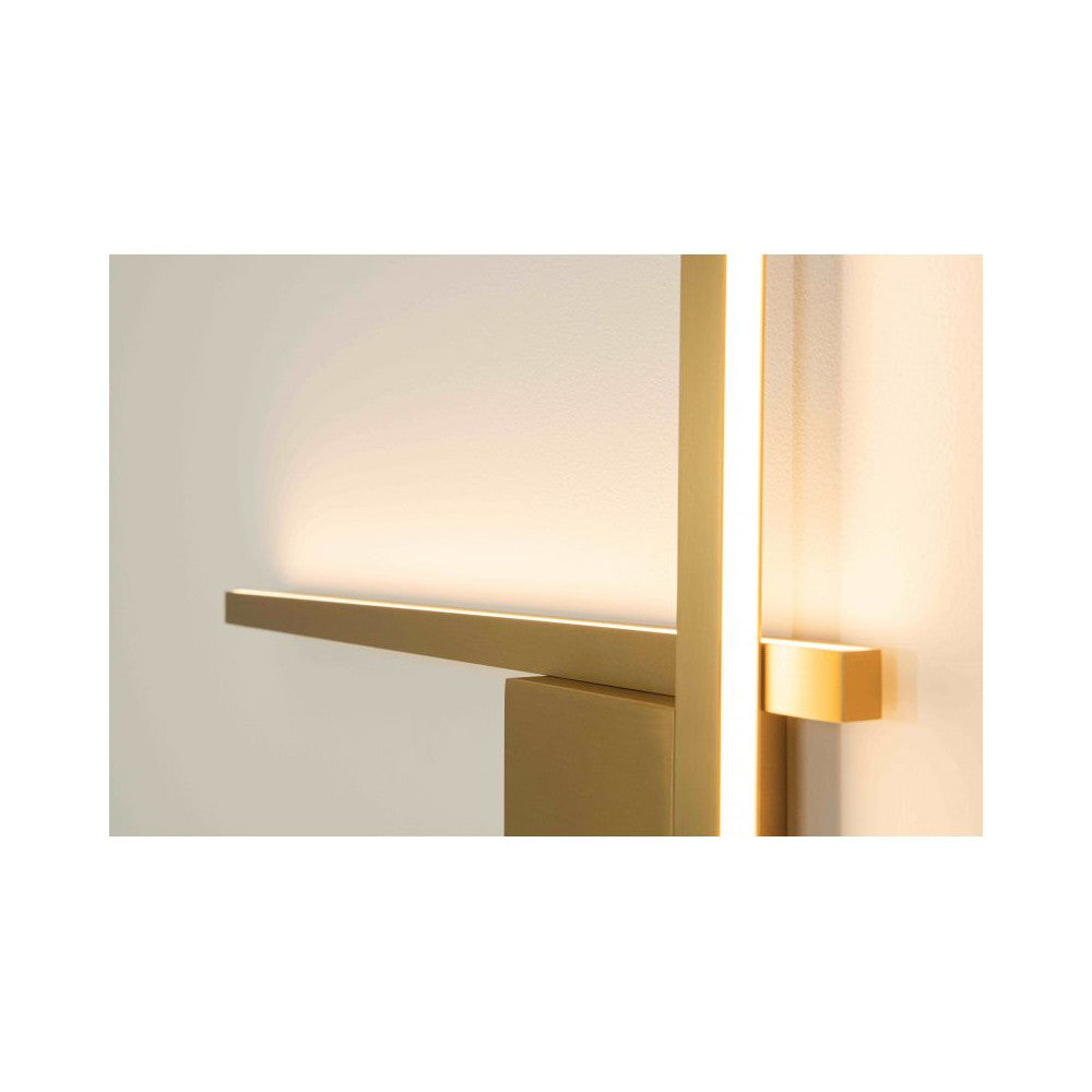 Applique ZAMBELIS 13W Dimmable DESIGN Dore Mat 23104