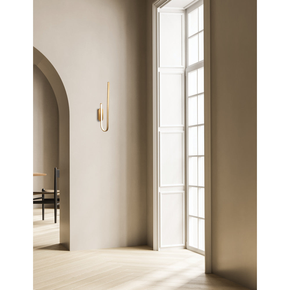 Applique ZAMBELIS 21W Dimmable DESIGN Or Mat 1935