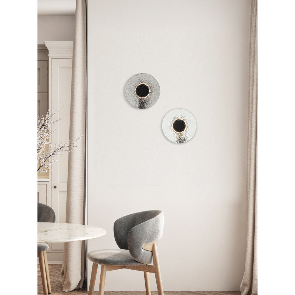 Applique ZAMBELIS D280 8W DESIGN Noir Mat et Gris Fume 23076