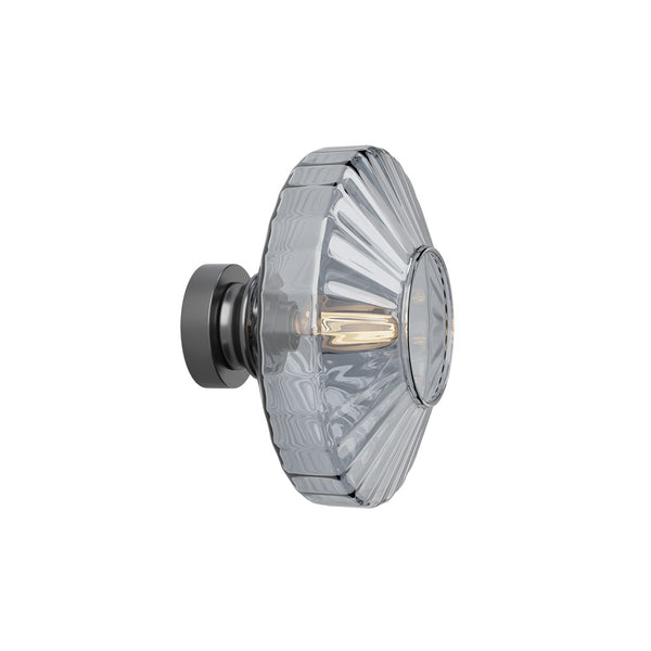 Applique ZAMBELIS D280 E27 DESIGN Gris fonce 23011