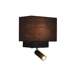 Applique ZAMBELIS  E27 DESIGN Noir Mat Sans Source H59