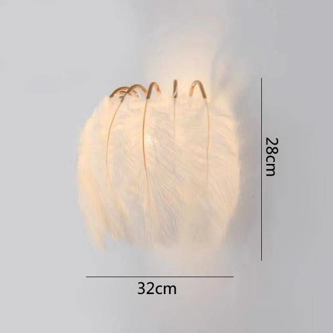 Schéma de dimensions de face indiquant 32 cm de largeur et 28 cm de hauteur