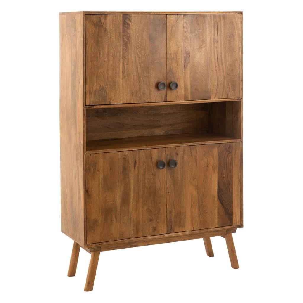 Armoire Bois de Manguier Marron | Ulya