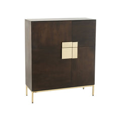 Schrank Mangoholz Eisen Braun | Aero