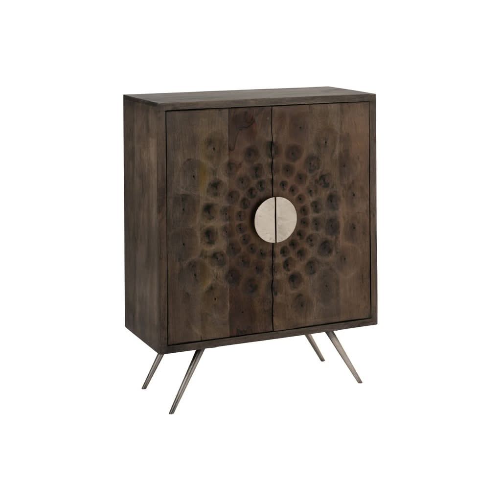 Armoire Mangue Ethnique Marron | Sena - Designix Armoire