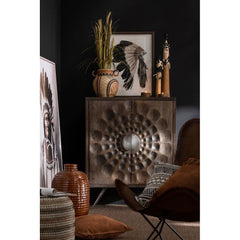 Armoire Mangue Ethnique Marron | Sena