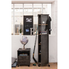 Design-Metallschrank Grau | Yore