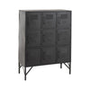 Metallschrank Schwarz 9 Türen | Eyla