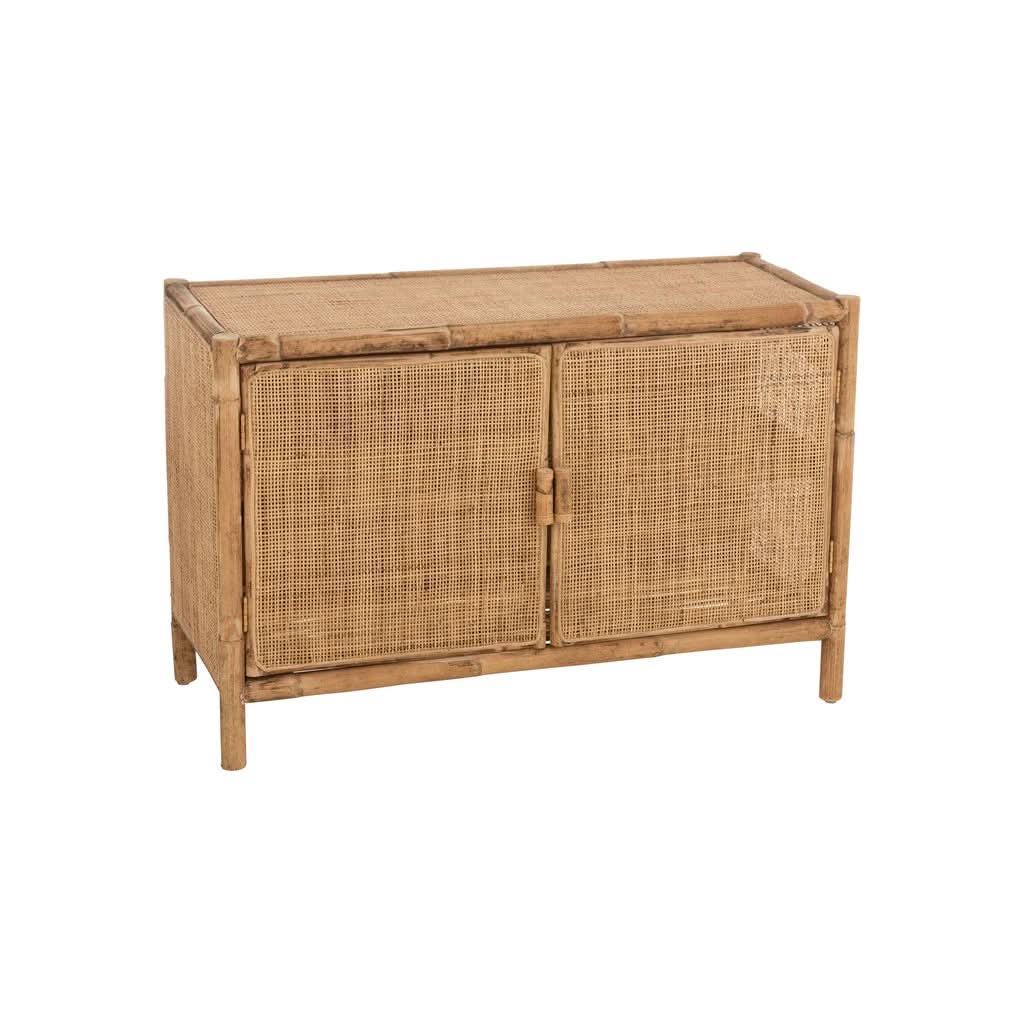 Armoire Rattan Naturel 2 Portes | Loro