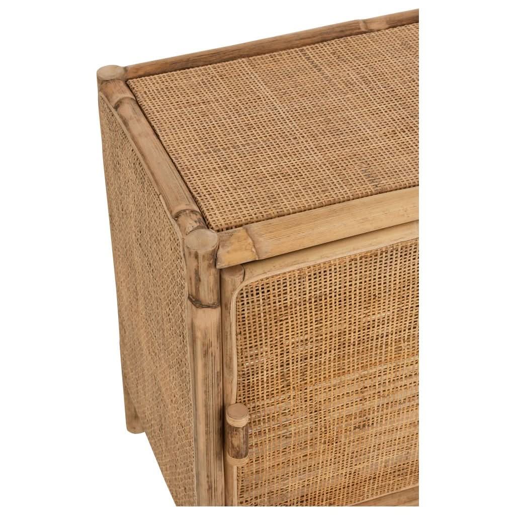 Armoire Rotin Naturel Ozara | Kira - Designix Armoire
