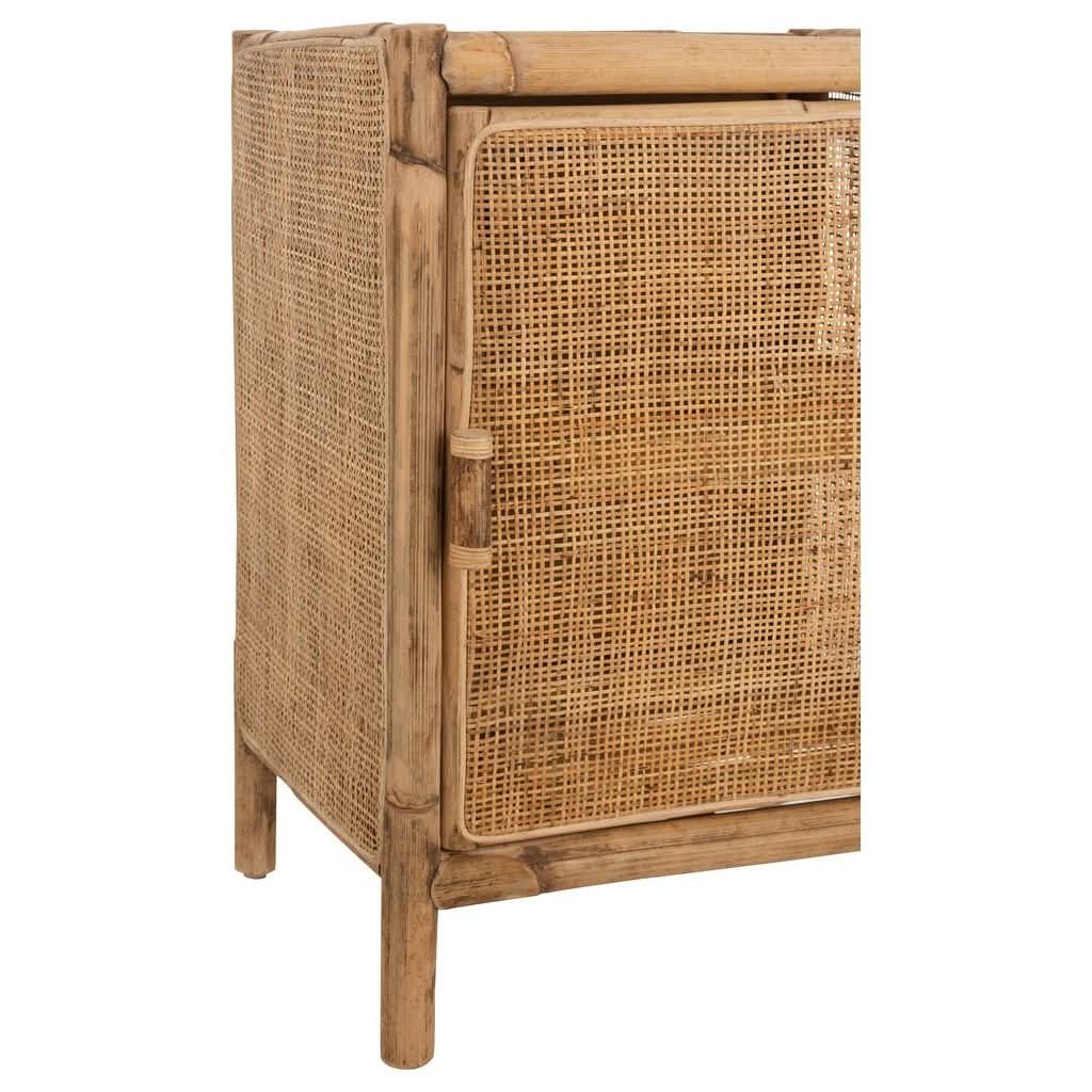 Armoire Rotin Naturel Ozara | Kira - Designix Armoire