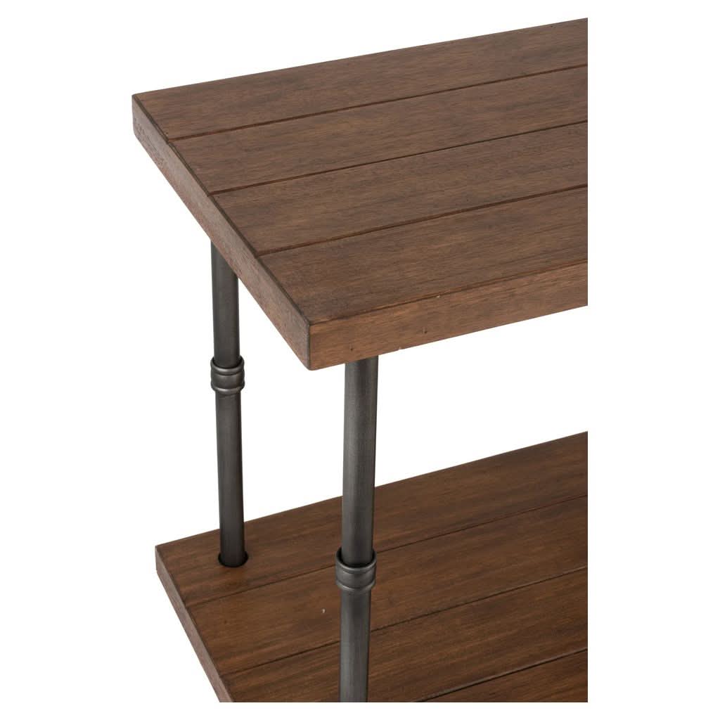 Armoire Suspendue Bois Métal | Mira - Designix Armoire