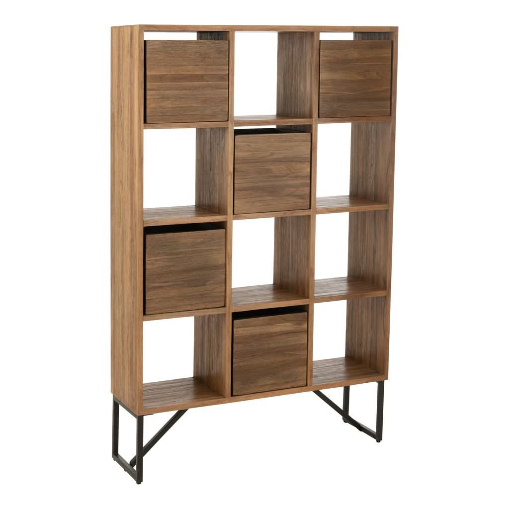 Armoire Tiroirs Teck Recyclé | Pala - Designix Armoire