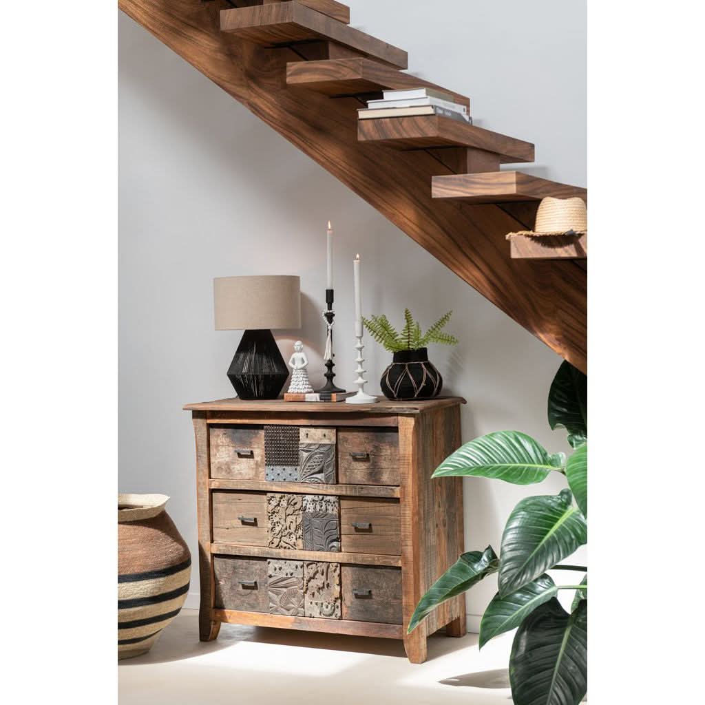 Armoire Vintage Bois Marron | Qyna - Designix Armoire