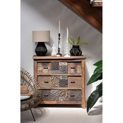 Armoire Vintage Bois Marron | Qyna