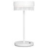 Lampe extérieure Mesh-B blanche, H 30 cm