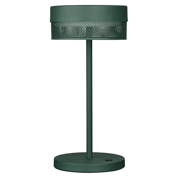 Lampe extérieure Mesh-B verte, H 30 cm