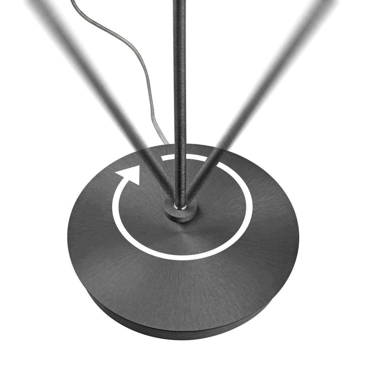 Lampadaire Omega anthracite